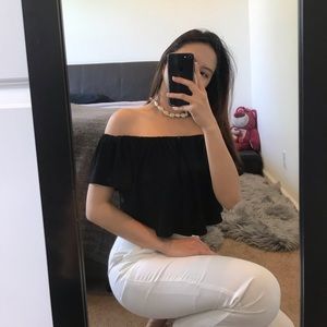 💛Off the shoulder Sunny top